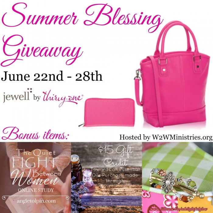 Summer Blessing Giveaway 2015